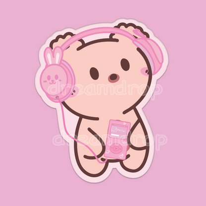 Bebe Headphone Sticker